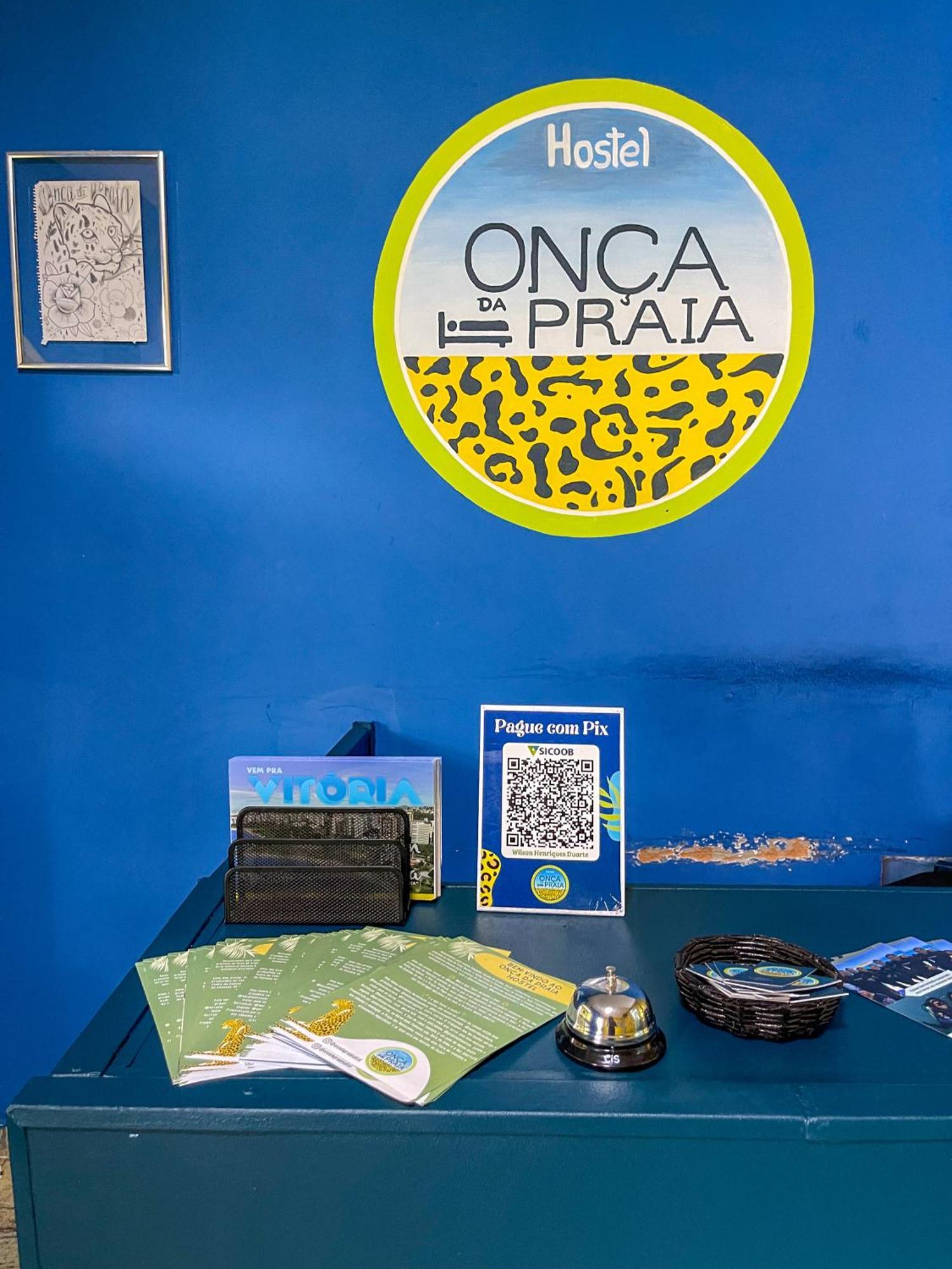 Onca Da Praia Hostel วิตอเรีย ภายนอก รูปภาพ