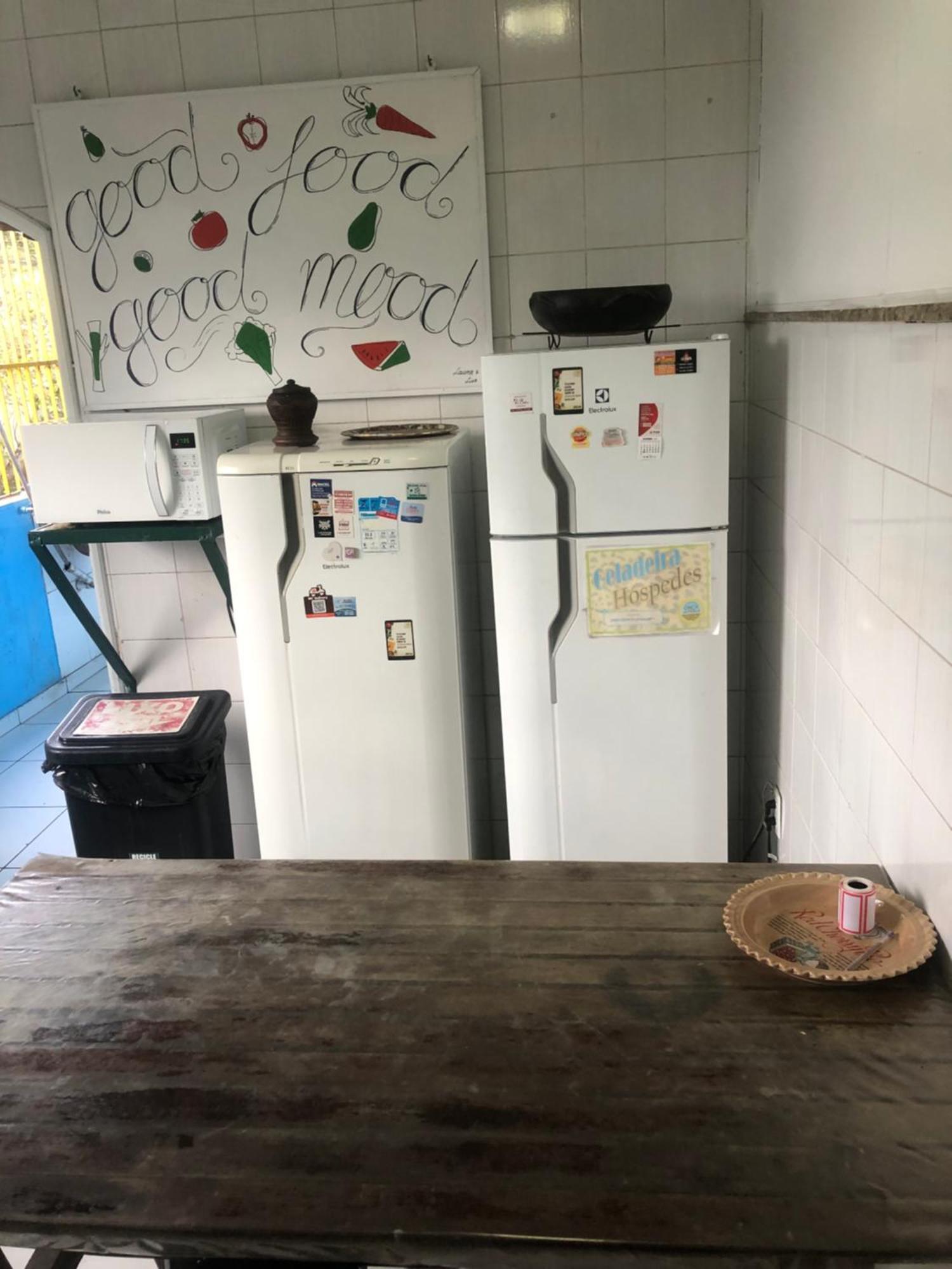 Onca Da Praia Hostel วิตอเรีย ภายนอก รูปภาพ