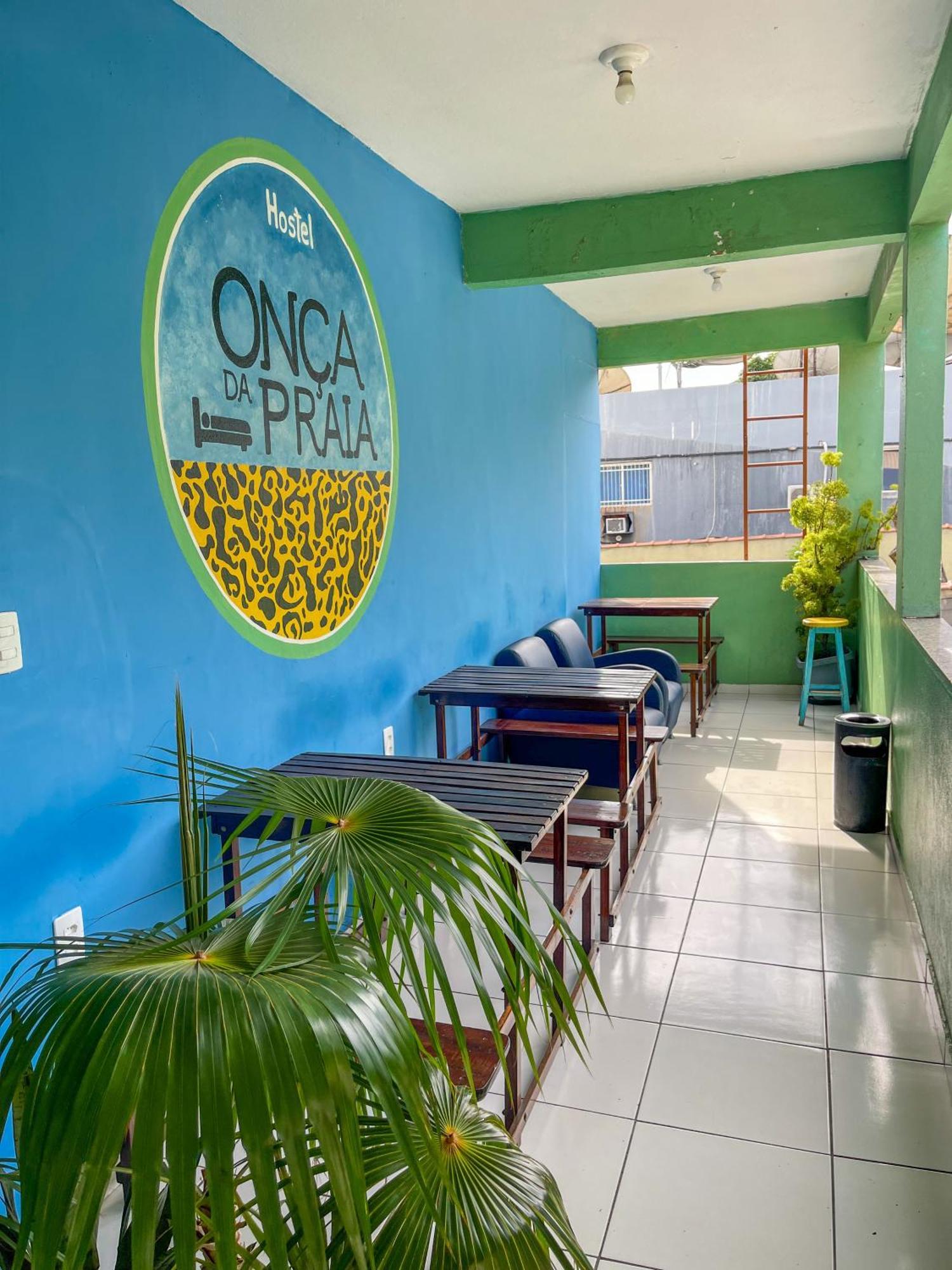 Onca Da Praia Hostel วิตอเรีย ภายนอก รูปภาพ